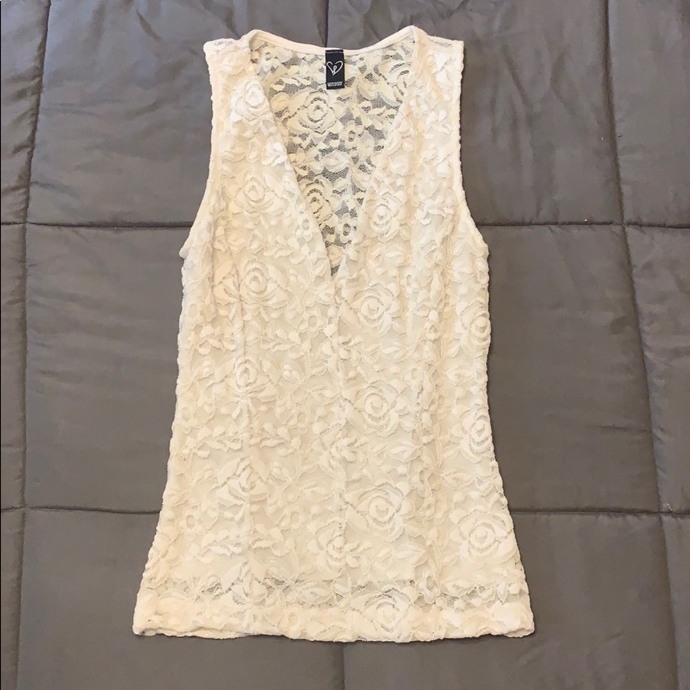 Lace tank